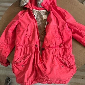 Gap Red Hooded Jacket